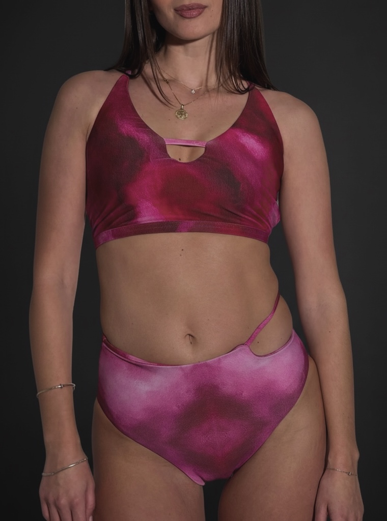 Magenta Muse High Waist Bottom